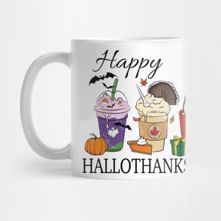 Happy Hallothanksmas Mug